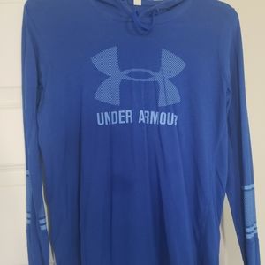 Under armour hooded shirt long sleeve